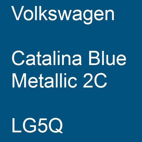 Volkswagen, Catalina Blue Metallic 2C, LG5Q.